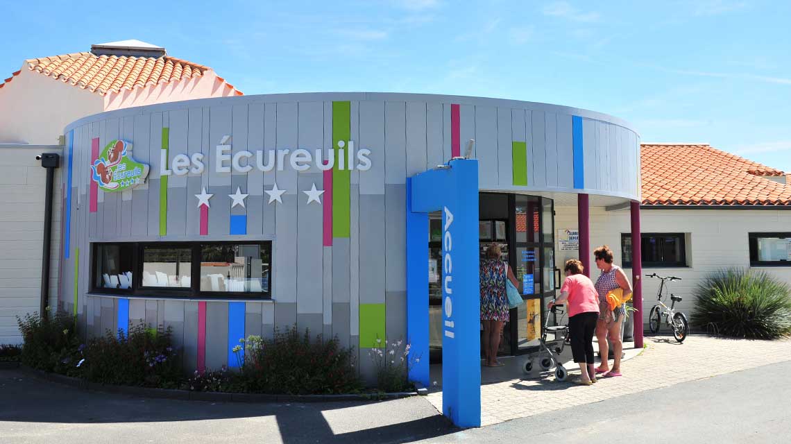 Vidéo de la réception du camping en Vendée à Saint-Hilaire